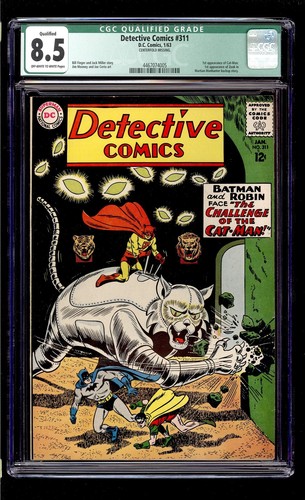 Detective Comics #311 1963 CGC 8.5 VF+ OW/W Qualified High Definition Scans**