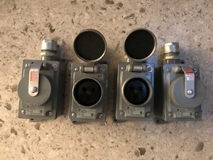 Russellstoll Recepticles 3744 (2), 3753 (1), 3754 (1), 3743 (1)