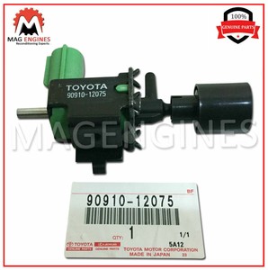 90910-12075 GENUINE OEM VACUUM SOLENOID SWITCHING VALVE 9091012075 ...