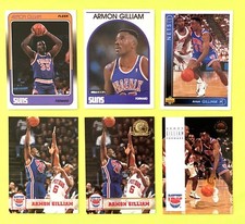 1988-89 Fleer Armon Gilliam RC Phoenix Suns New Jersey Nets Bucks Lot UNLV