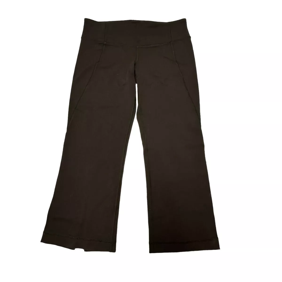LULULEMON GATHER AND CROW SPLIT BACK LEGGI…  Capri pants, Black capri  leggings, Clothes design