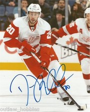 Detroit Red Wings Drew Miller Signed Autographed 8x10 COA