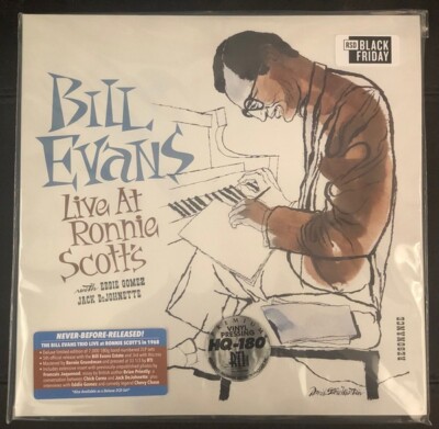 BILL EVANS - LIVE AT RONNIE SCOTTS 1968 2 LP 180 G VINYL LTD. EDITION RSD 2020