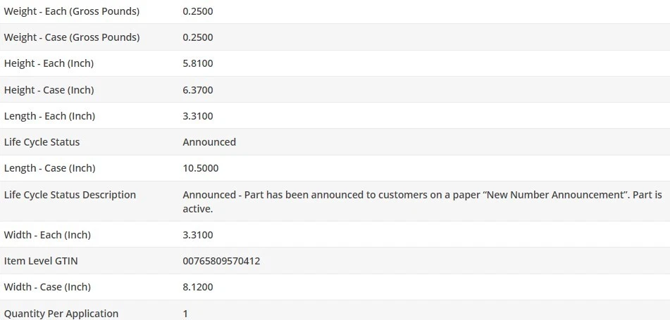 Engine OEM Oil Filter WIX for LEXUS LS600H 2016 V8-5.0L - Image 4 of 4