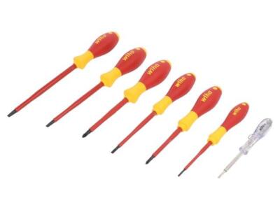00834 Screwdriver Qty: 7 Set Includes: Voltage Tester 1kVAC WIHA