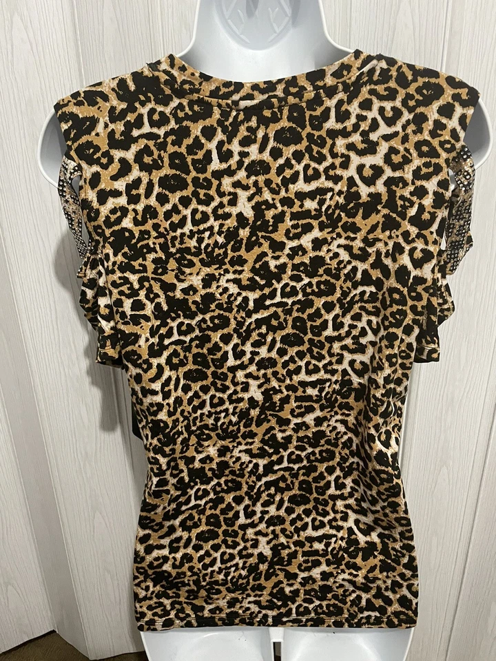 bebe logo 施华洛世奇豹纹,尺寸(M)#179A — 第 4/4 张图片