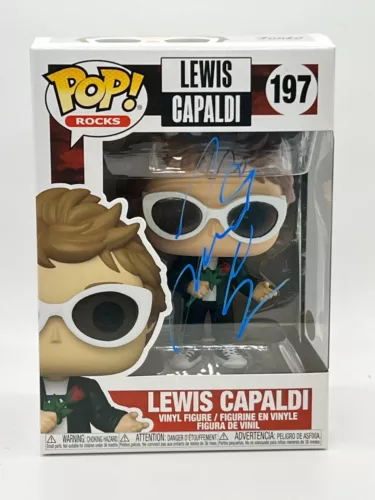Lewis Capaldi Signed Autograph Funko ACOA
