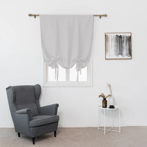 Blockout Short Window Curtains Draperies Shade Drapes Panel Living Room Kitchen - Bild 21 von 38