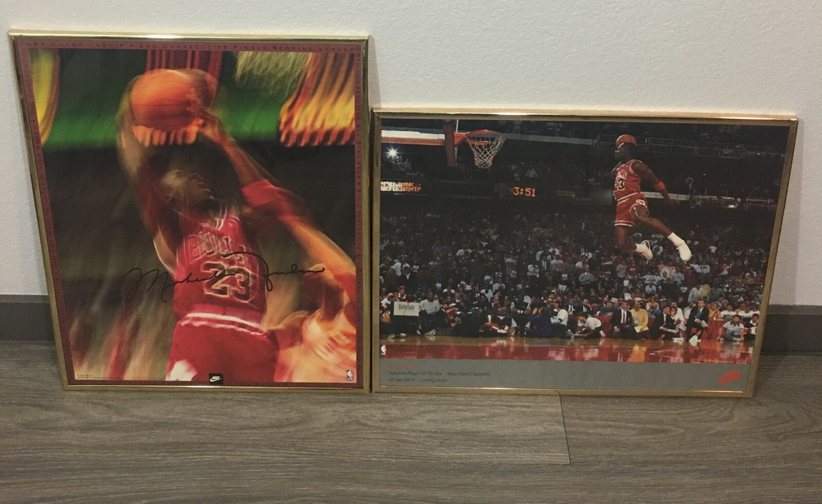 【激レア】Nike Michael Jordan ポスター 1990-91 Nike Poster Cards Michael Jordan / Spike Lee #848