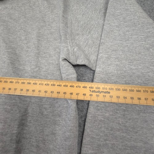 Indiana Jumper Mens SMALL grey Champion Hoodie Long Sleeve spellout logo Size S - Picture 8 of 10