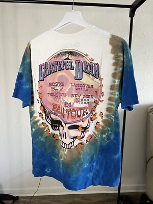 Vintage 2000 Grateful Dead T-Shirt Reprint Of 1994 Fall Tour