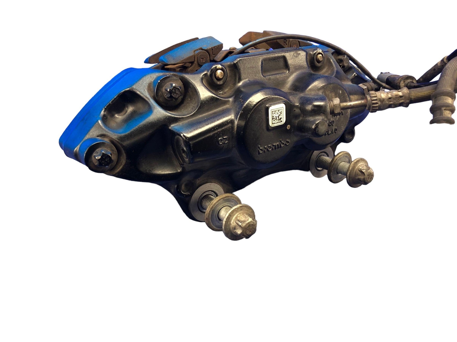 2014 2015 2016 2017 2018 2019 BMW I8 OEM FRONT LEFT BRAKE CALIPER *PAINTED BLUE*