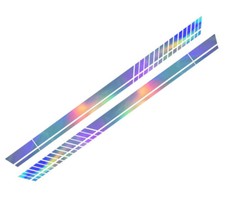 Long Racing Stripes Sticker Colorful Graphics Vinyl Decal For Car Both Side Body