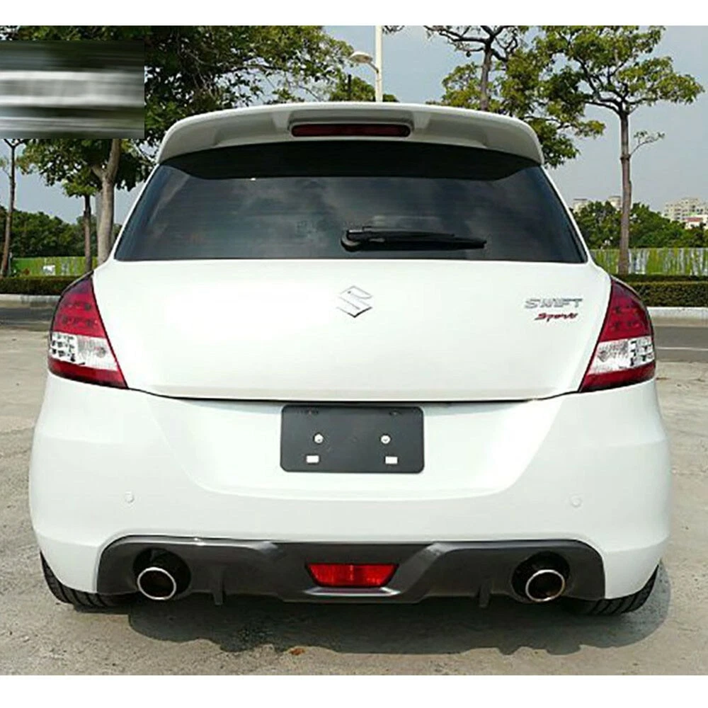 Unpainted Fit For Suzuki Swift 5DR SPORT Type Rear Trunk Spoiler