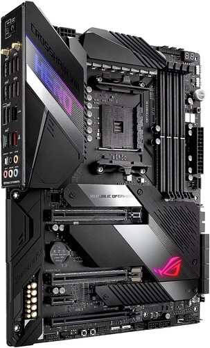 🔥 ASUS ROG Crosshair VIII Hero (Wi-Fi) X570 AMD AM4 ATX Mainboard 🔥 | Gebraucht - Bild 2 von 7