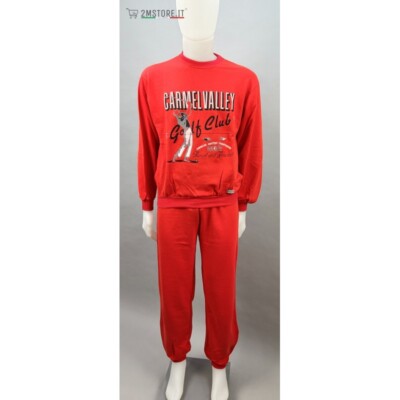 ROLLYGO CARMEL VALLEY GOLF ROLLY GO Anzug Rot L. Edition RARITÄT VINTAGE 80