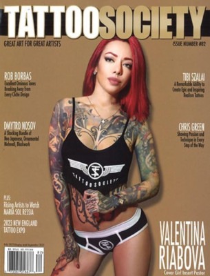 TATTOO SOCIETY MAGAZINE | #82 JUL 2023 | VALENTINA RIABOVA