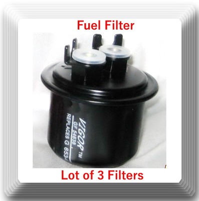 Lot Of 3 Fuel Filter Gf54638 Fits Honda Civic 1988 1991 Honda Crx 1988 1991 Ebay