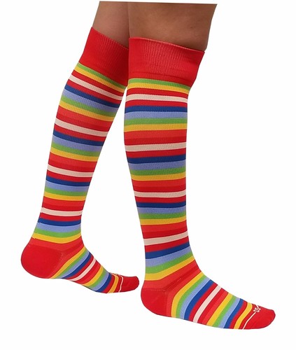 Confezione da 6 paia calze a compressione antifatica da viaggio sportive 15-20 mmHg 9-11 - Foto 6 di 18