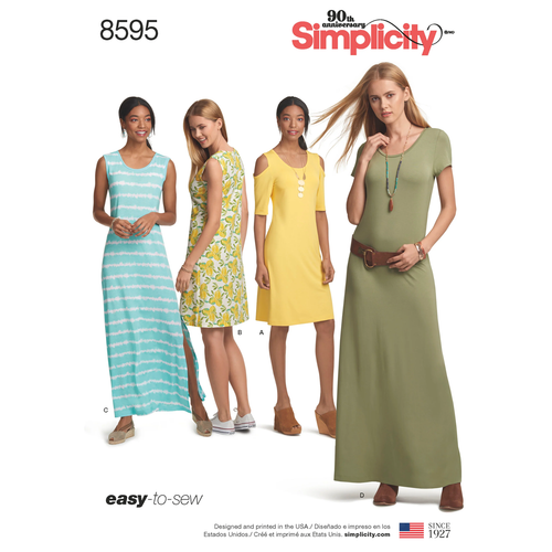 Patron Simplicity 1551.u5 - Costume Historique Robe Longue