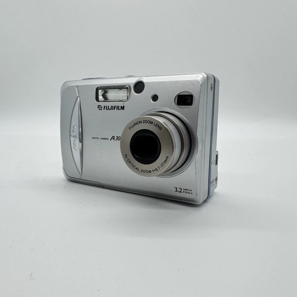 Fujifilm FinePix A303 3.2MP Compact Digital Camera Point & Shoot Tested Working - Image 2 of 4
