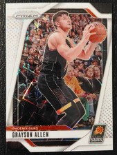 2024-25 Panini Prizm Grayson Allen #72 White Lazer Prizm /275