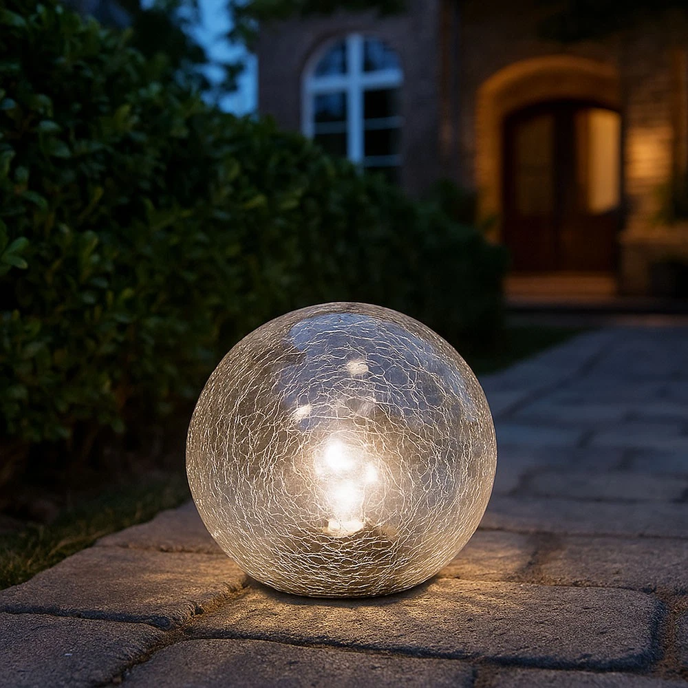 Lanterne Solari Da Esterno 2 Pezzi - Stile Marocchino Con Luce Calda