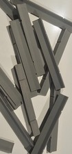 20-jersey-barriers-ho-scale-187-scale-grey-longer-barrier-fast-free-shipping