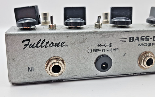 Fulltone Bass-Drive MOSFET Bass Overdrive Pedal - mostly working - Afbeelding 6 van 7