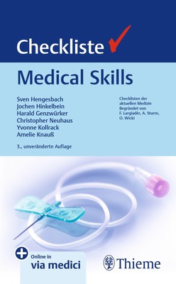  / Checkliste Medical Skills /  9783132459328