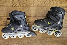 ROLLERBLADE MACROBLADE 80 Inline Skates BLACK Size UK 6 EU 39 Men