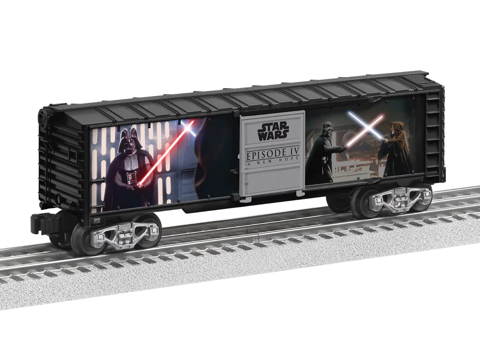 Lionel 2528260 Star Wars Lightsaber Darth Vader Obi-Wan Box Car Train O Gauge - Image 3 of 4