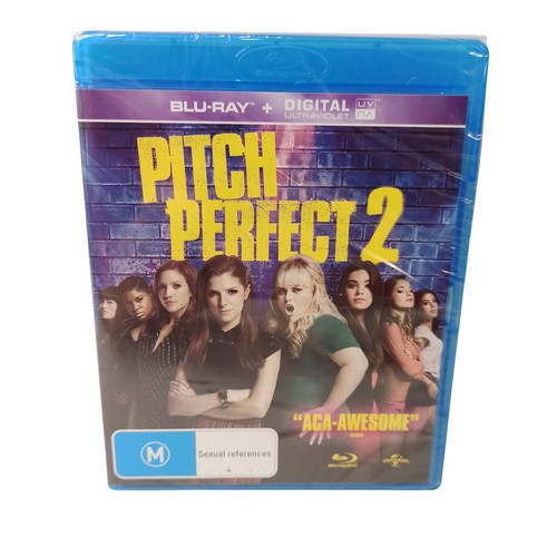 Pitch Perfect 2 (Blu-Ray) Drama Comedy Romance Music Acapella Region B Brand New