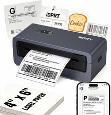 4x6 Bluetooth Thermal Shipping Label Printer Wireless Label Maker for Shipping