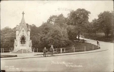BRISTOL Clifton Downs Proctor's Fountain Vintage MONUMENT BIKES RPPC