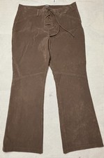 Urban Outfitters Ecote Norma Brown Velvet Pants Flare Women’s XL NWT