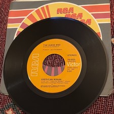 The Guess Who American Woman / No Sugar Tonight 45 rpm1970  VG+