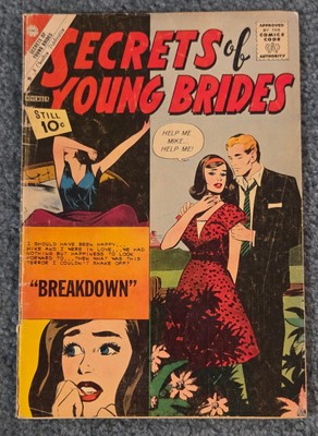 Secrets of Young Brides #28 Charlton Comics 1962 Joe Sinnott - VG-