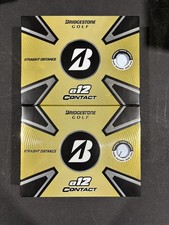 2 DOZEN BRAND NEW BRIDGESTONE E12 CONTACT GOLF BALLS