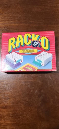 RACKO Card Game By Parker Brothers - Vintage 1992 - Complete
