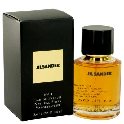 JILSANDER NO. 4 BY JIL SANDER 3.4 OZ EAU DE PERFUME SPRAY WOMEN RARE
