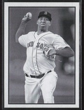 2019 Bowman Heritage #53P-109 Bryan Mata Prospects Black and White