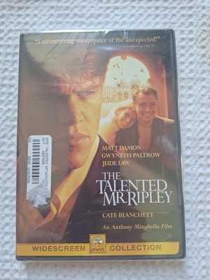 The Talented Mr Ripley (DVD 1999, W/S) Matt Damon/Gwyneth Paltrow NEW Free Ship!