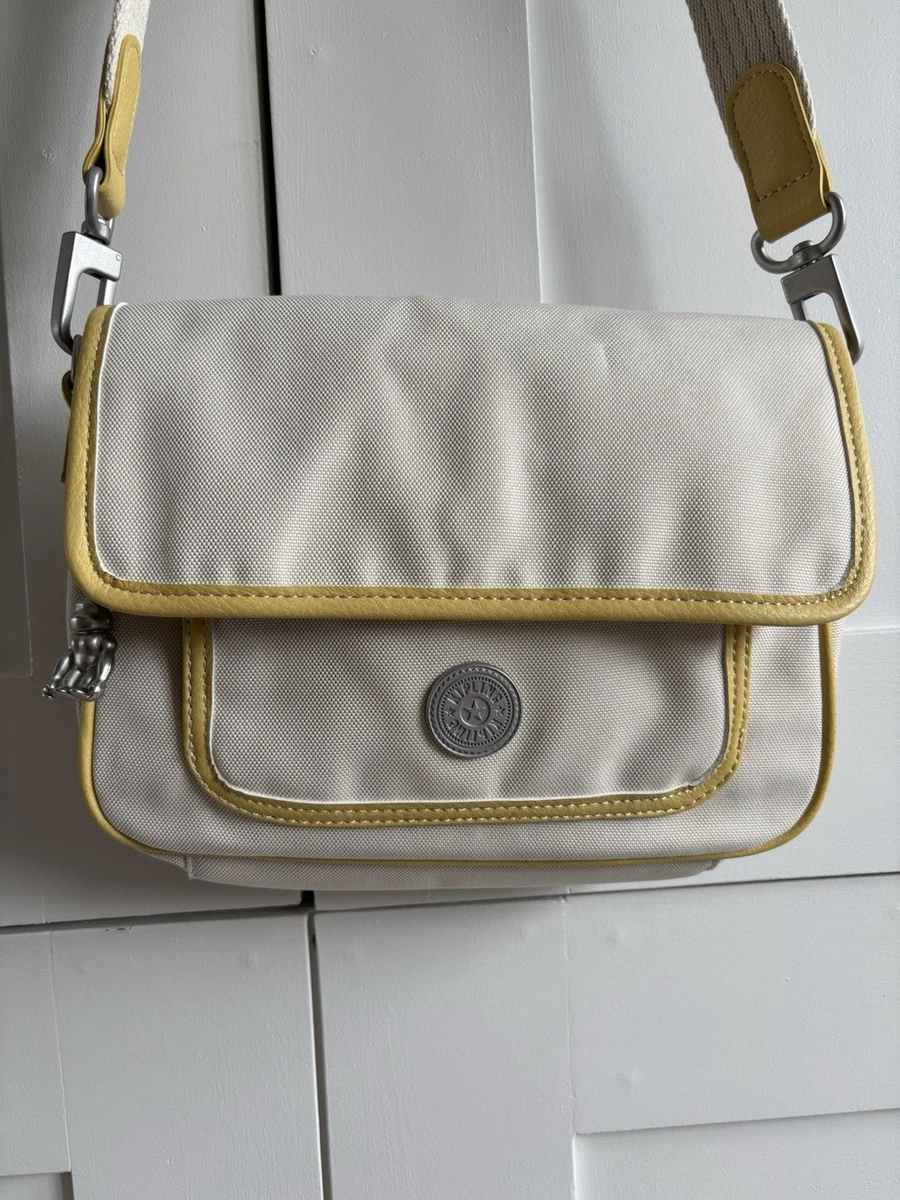 Sac Bandoulière Kipling Basic Plus Arto - Couleur Sparkled Beige - Neuf Avec étiquettes