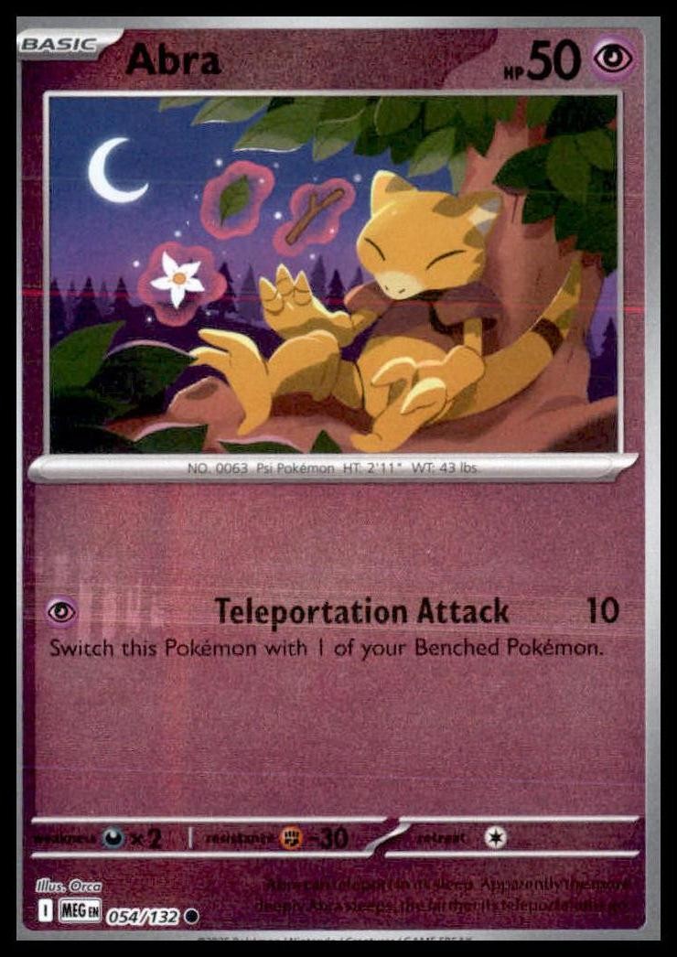 ME01: Mega Evolution #054/132 Abra