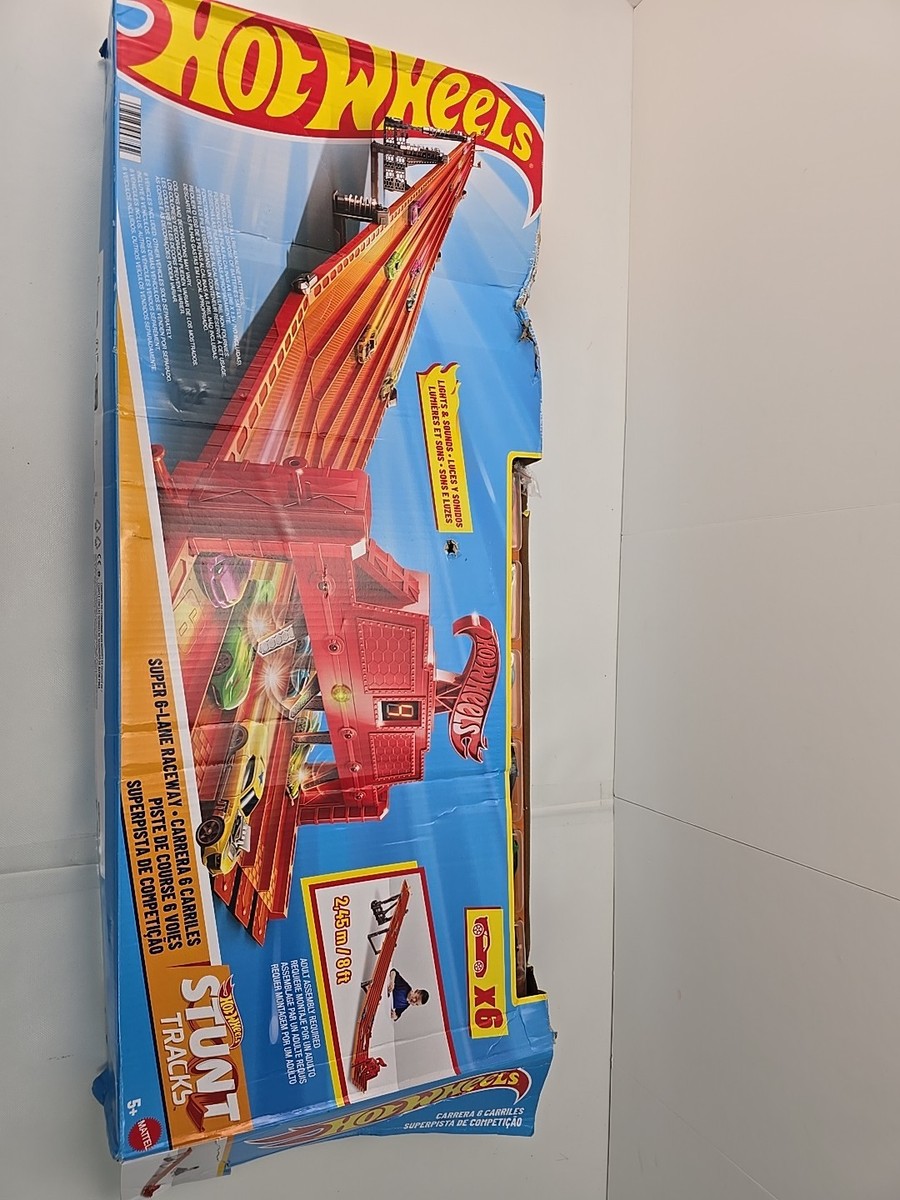 Hot Wheels Super 6 Lane Raceway Playset for sale online | eBay