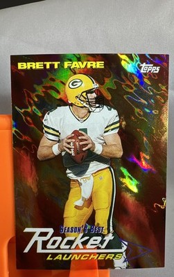 1999 Topps Chrome - Season's Best Rocket Launchers Brett Favre #SB7