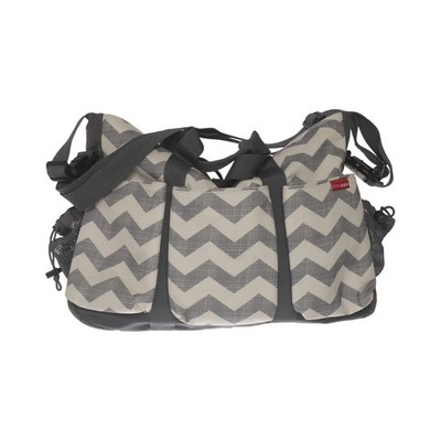 Skip Hop, Wickeltasche, Unisex (Erwachsene), Grau/Weiß, 47, 47, 38 cm #S2V