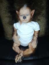 werepup reborn babydoll with birth cert/COA/D...