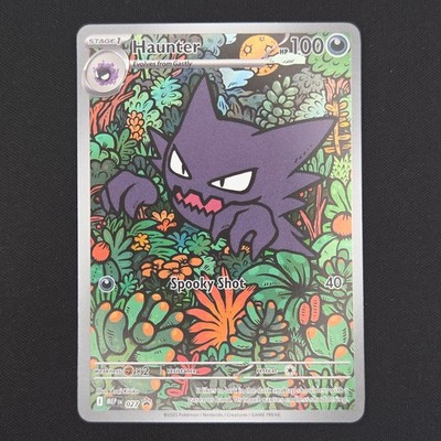 Pokemon TCG Karte Haunter MEP 027 Mega Evolution Black Star Promo - NM